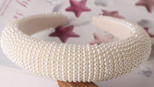 Load image into Gallery viewer, Elegance Meets Luxury - Discover our Pearl Headbands
