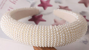 Elegance Meets Luxury - Discover our Pearl Headbands