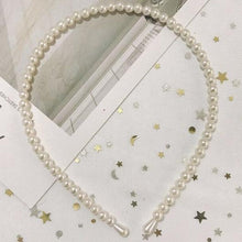 Load image into Gallery viewer, Elegance Meets Luxury - Discover our Pearl Headbands
