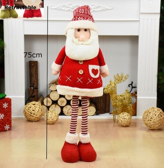 75cm Retractable Santa