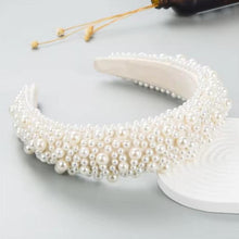 Load image into Gallery viewer, Elegance Meets Luxury - Discover our Pearl Headbands
