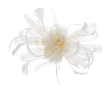 Load image into Gallery viewer, Beige Net Fascinator
