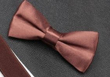 Load image into Gallery viewer, Satin Bow Ties for Kids
