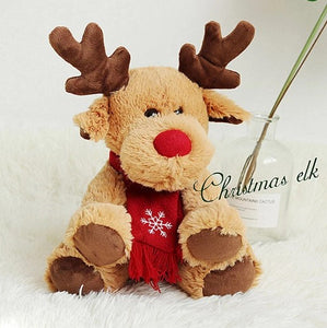 30CM Soft Plush Christmas Elk