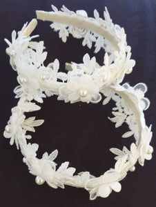 Flower Girl Pearl Headband