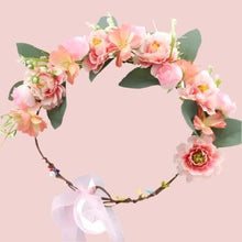 Load image into Gallery viewer, Unique Floral Head Wreaths for Every Occasion
