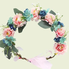 Load image into Gallery viewer, Unique Floral Head Wreaths for Every Occasion
