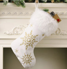 Load image into Gallery viewer, Snowflake Christmas Stockings
