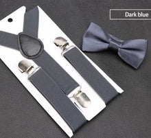 Load image into Gallery viewer, Kids Classic Bow Tie &amp; Suspenders
