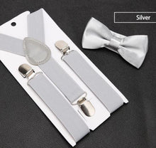 Load image into Gallery viewer, Kids Classic Bow Tie &amp; Suspenders
