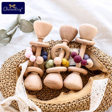 Load image into Gallery viewer, Baby Beechwood Teether Toys
