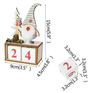 Wooden Christmas Advent Calendar