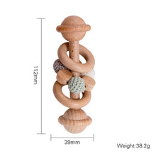 Load image into Gallery viewer, Baby Beechwood Teether Toys
